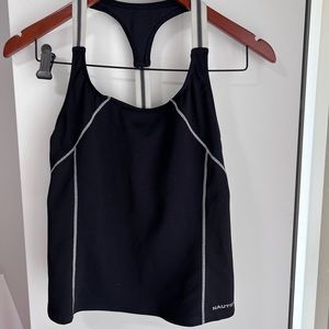 Black Náutica tank top